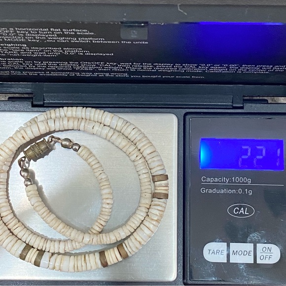 2 Natural Sea Shell Beads Boho Puka Shell Necklace - Picture 9 of 11